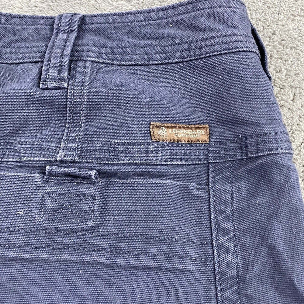 Legendary Outfitters Pants Mens 38x32 Blue Chino Straight Leg High Rise - Picture 13 of 14